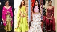 Lohri 2019: This Festive Season Take Some Fashion Inspiration from Kareena Kapoor Khan, Alia Bhatt and Sara Ali Khan For the Most Gorgeous Results - View Pics