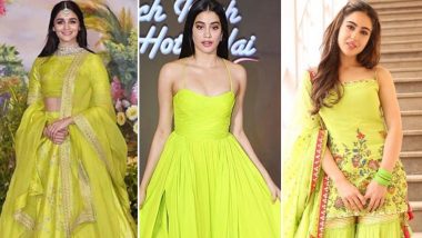 Trendy Tuesday: From Alia Bhatt to Sara Ali Khan, Stunners Are Loving This New Colour and You Should Try it Too (View Pics)