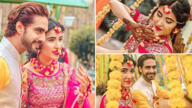 Rohit Purohit and Sheena Bajaj Wedding: The Couple’s Haldi and Mehendi Pictures Are Out; And They Look Adorable Together!