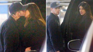 Priyanka Chopra and Nick Jonas Share a Lip Lock in a Parking Lot Making It Look Quite Sexy! - See Pics