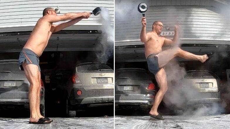 Polar Vortex ‘Boiling Water Challenge’ FAIL! Man Burns Himself after Making this DUMB Mistake (Watch Video) Polar Vortex ‘Boiling Water Challenge’ FAIL! Man Burns Himself after Making this DUMB Mistake (Watch Video)