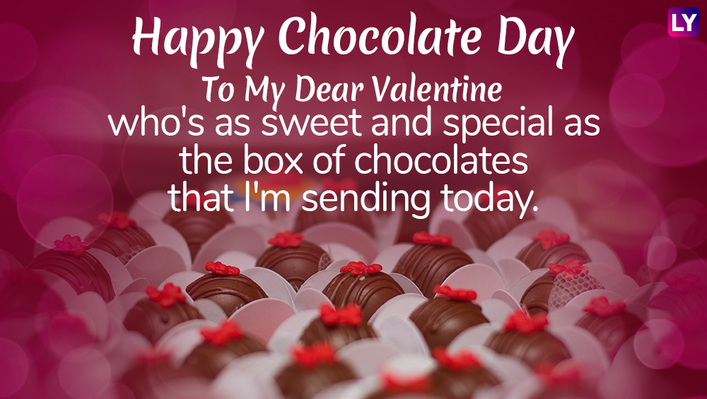 Chocolate Day 2019 Messages & Greetings: WhatsApp Stickers, Instagram ...