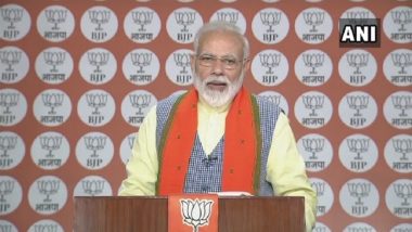 India Will Fight, Live, Work and Win as One, Says Narendra Modi in Interaction With Booth Workers Across 15,000 Locations