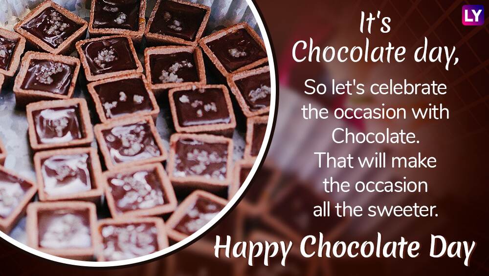 Chocolate Day 2019 Messages & Greetings: WhatsApp Stickers, Instagram ...