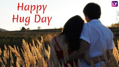 Hug Day 2019 Messages: Beautiful Quotes, Romantic GIF Images & Instagram-Worthy Valentine Week Captions to Share With Your Bae