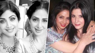 Sridevi First Death Anniversary: Shilpa Shetty, Farah Khan and Maheep Kapoor Remember The Late Actress