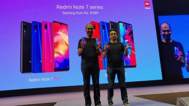 Xiaomi Finally Launched Redmi Note 7 Pro & Redmi Note 7 Smartphones; Priced in India at Rs 9999 & Rs 13,999