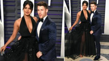 Vanity Fair Oscars After-Party: Priyanka Chopra Casts a Black Spell as She Attends the Event With Beau Nick Jonas - View Pics