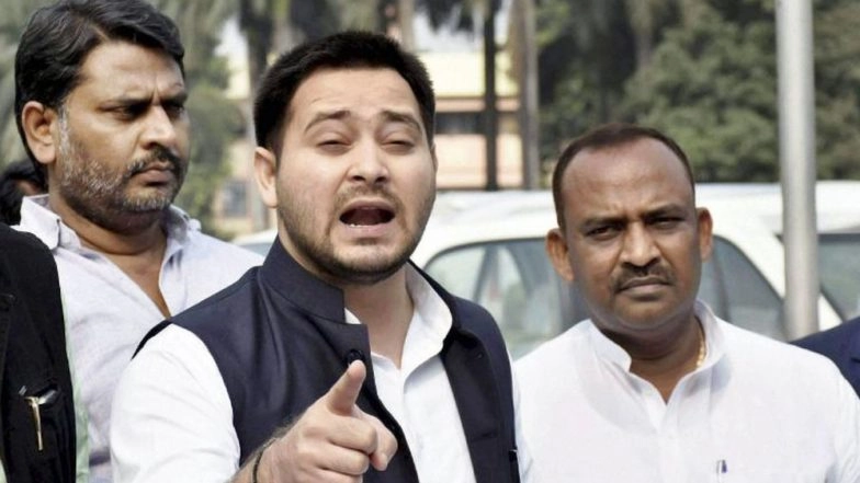 Nitish Kumar Wearing Bangles, Can't Act Against Miscreants, Says RJD Leader Tejashwi Yadav