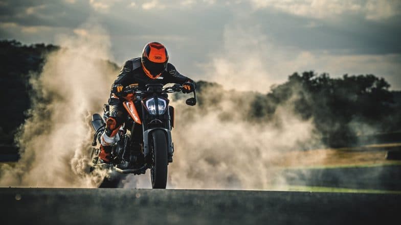 2019 KTM 790 Duke With Black Colour Spotted At Bajaj 