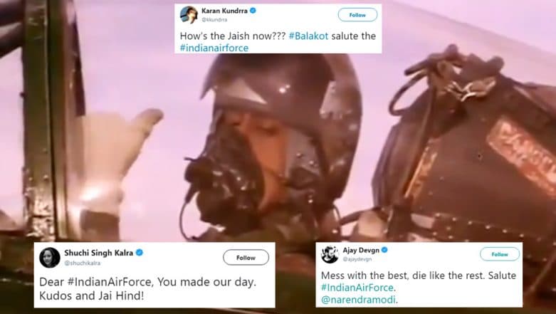 Surgical Strike 2: India Celebrates IAF's Victorious Strikes on JeM Terror Camps Across LoC; Check Tweets Surgical Strike 2: India Celebrates IAF's Victorious Strikes on JeM Terror Camps Across LoC; Check Tweets