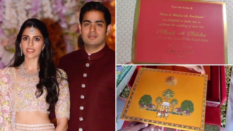 Akash Ambani and Shloka Mehta to Get Married on March 9, 2019 - See ...