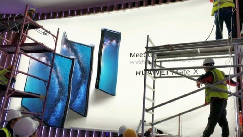 Huawei Mate X Foldable 5G Smartphone Poster Leaked Ahead of Launch at MWC 2019 Huawei Mate X Foldable 5G Smartphone Poster Leaked Ahead of Launch at MWC 2019