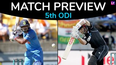 IND vs NZ, 5th ODI 2019 Preview: India Look to End Series on a Winning Note