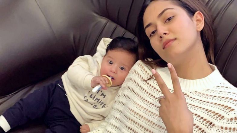 The Award for the Cutest Picture of the Year Goes to Mira Rajput's Recent Click With Son Zain Kapoor