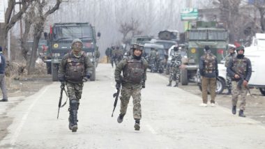 Jammu And Kashmir: One Terrorist Gunned Down by Security Forces in Baramulla Encounter