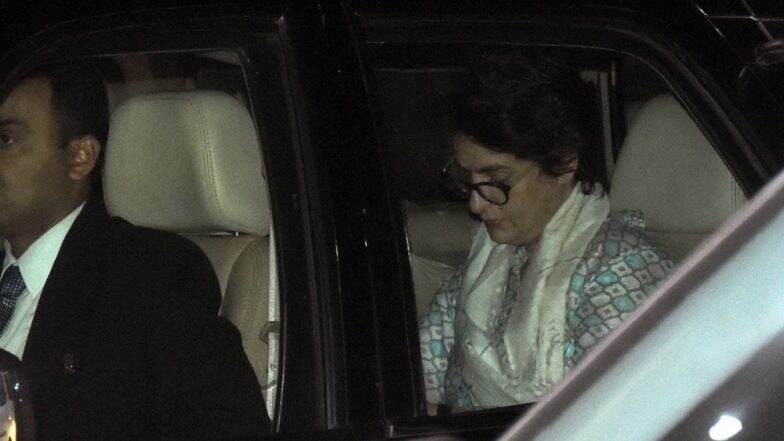 Priyanka Gandhi Vadra Flies Off to Jaipur After Mega Roadshow With Rahul Gandhi in Lucknow Priyanka Gandhi Vadra Flies Off to Jaipur After Mega Roadshow With Rahul Gandhi in Lucknow