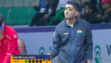 Anish Bhanwala Wins Gold Medal in 25m Rapid Fire Pistol Event at ISSF Junior World Cup 2019