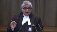 Kulbhushan Jadhav Case at ICJ: India Reiterates Demand For Annulment of Pakistani Military Verdict, Consular Access