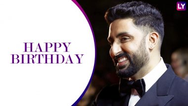 Abhishek Bachchan Birthday: Aishwarya Rai, Madhuri Dixit, John Abraham and Other B-Town Celebs Wish 'Nicest' Junior B on Special Day