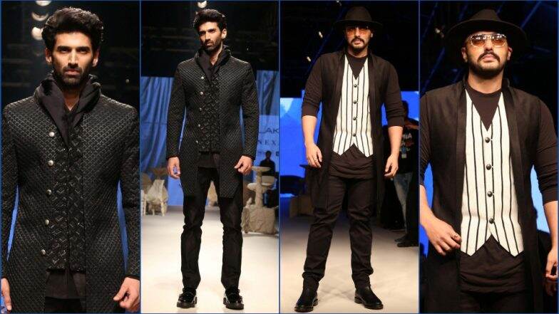 LFW 2019: Aditya Roy Kapur and Arjun Kapoor Walk the Ramp for Kunal Rawal (See HD Pics) LFW 2019: Aditya Roy Kapur and Arjun Kapoor Walk the Ramp for Kunal Rawal (See HD Pics)