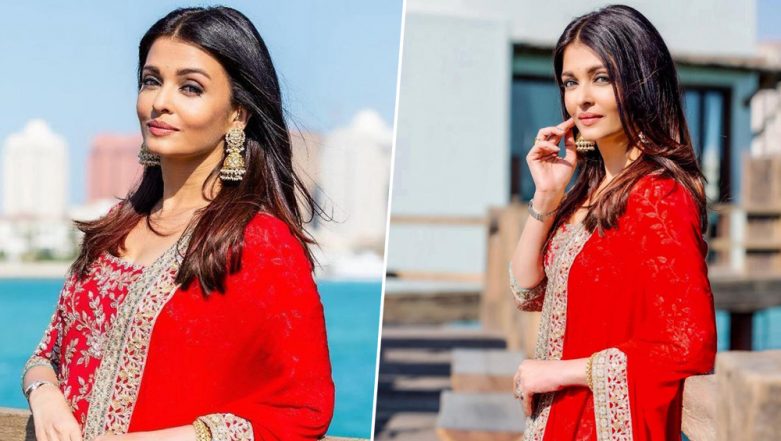 Aishwarya Rai Bachchan Is A Beauty In Red! Actress' Desi Avatar Will Make  Your Jaw Drop (View Pics) | ðŸŽ¥ LatestLY