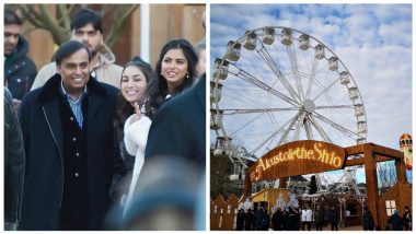 Akash Ambani-Shloka Mehta Pre-Wedding: First Pics From the Starry Bash in Switzerland Has Ferris-Wheel, Fireworks and Fun! (View Pics and Video)