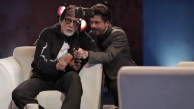 Badla Unplugged Teaser: Shah Rukh Khan and Amitabh Bachchan Sing 'Ek Dusre Se Karte Hai Pyaar Hum' As They Indulge In a Candid Chat (Watch Video)