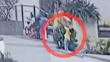 Heartbreaking Video: 6-Year-Old Boy Gets Electrocuted in Hyderabad While Playing, Shocking Incident Captured on Camera