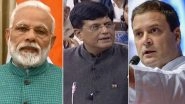 Tax Relief For Middle Class, Minimum Income For Farmers in Budget 2019; BJP Calls It 'Budget For New India', Congress Terms It 'Jumla' For Votes