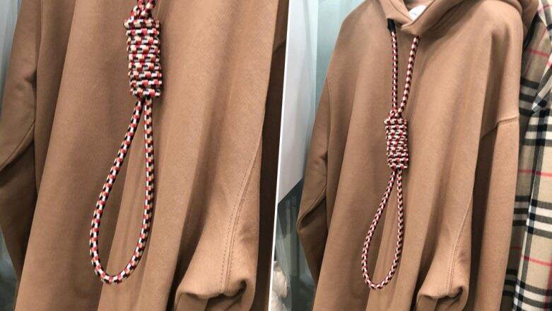 Burberry hoodie and clearance noose