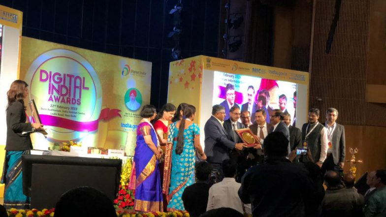 CBSE Wins Digital India Awards 2018 Under ‘Exemplary Online Service’ For Its Online Initiatives at cbse.nic.in, cbseresults.nic.in
