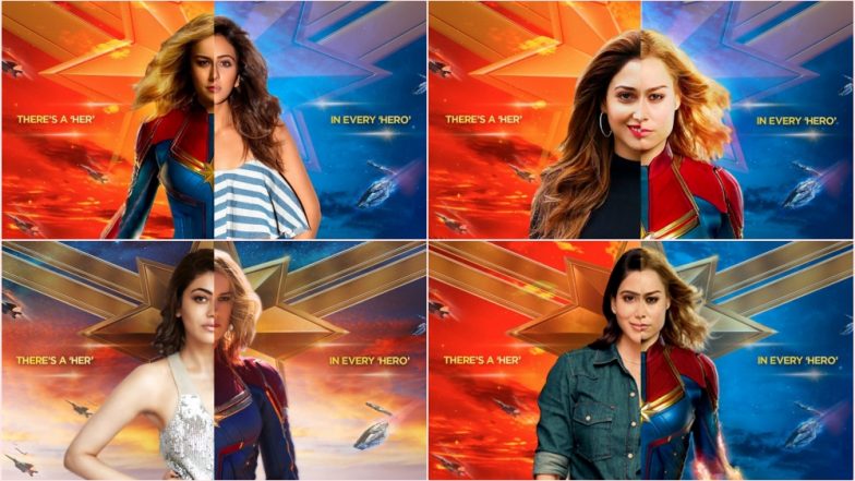 Captain Marvel Fever Grips South Indian Actresses Kajal Aggarwal, Samantha, Tamannaah & Rakul Preet Singh (View Pics)