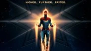 Captain Marvel New Poster: Brie Larson As The Badass Superhero Soars High Above Planet Earth!