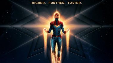 Captain Marvel New Poster: Brie Larson As The Badass Superhero Soars High Above Planet Earth!