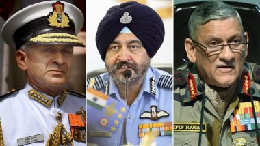 Indian Army, Air Force, Navy to Address Joint Press Meet at 7 PM Today Amid India-Pakistan Tensions