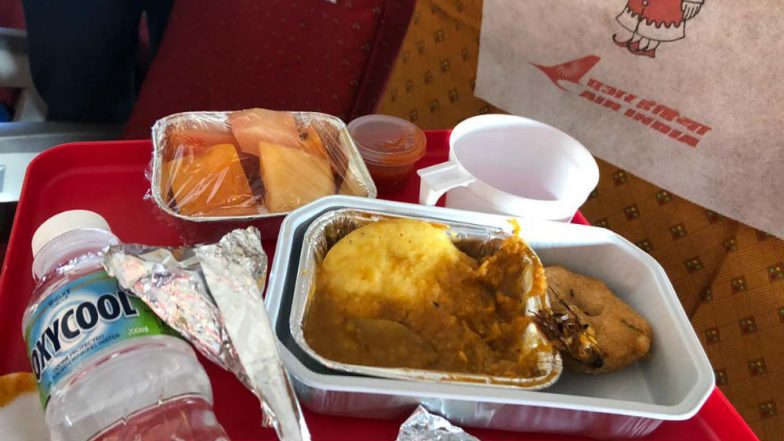 Air India Apologises After Passenger Finds Cockroach in Food Served During Flight
