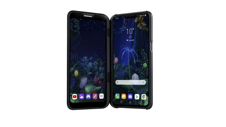 MWC 2019: LG V50 ThinQ 5G Phone With Dual Screen Unveiled in Barcelona Alongwith LG G8 ThinQ Smartphone