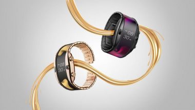 MWC 2019: Nubia Alpha Wearable Flexible Smartphone Showcased At Mobile World Congress in Barcelona