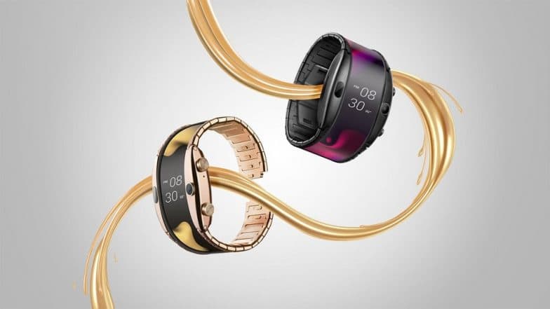 MWC 2019: Nubia Alpha Wearable Flexible Smartphone Showcased At Mobile World Congress in Barcelona MWC 2019: Nubia Alpha Wearable Flexible Smartphone Showcased At Mobile World Congress in Barcelona