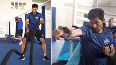 IPL 2019: Delhi Capitals Players Shreyas Iyer, Mohammad Kaif, Akshar Patel Prepare for IPL 12 (See Pics)