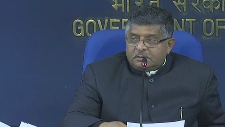 Terrorist 'Ji' Row: Congress Hits Back at BJP, Tweets Video of Ravi Shankar Prasad Calling Lashkar Chief 'Hafiz Ji' Terrorist 'Ji' Row: Congress Hits Back at BJP, Tweets Video of Ravi Shankar Prasad Calling Lashkar Chief 'Hafiz Ji'