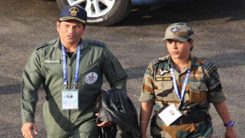 Vayu Shakti 2019: Sachin Tendulkar Attends Exercise Showcasing Firepower of IAF, Shares Pictures
