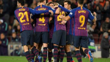 Barcelona vs Rayo Vallecano Live Streaming Online: How to Get Spanish La Liga 2018–19 Match Live Telecast on TV & Free Football Score Updates in Indian Time?