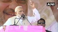 Narendra Modi Urges People to Give Him 5 More Years to Put Congress Netas in Jail