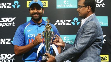 India vs New Zealand 5th ODI: Rohit Sharma Showers Praises for the Team, Says ‘We Came Together Well’