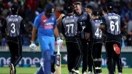 India vs New Zealand 3rd T20I 2019: Kiwis Beat Men in Blue to Clinch 3-Match Series 2&ndash;1