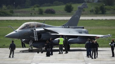 3 Rafale Fighter Jets Land in Bengaluru for Aero India Show 2019, Amid Political Furore