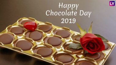 Chocolate Day 2019 Images & HD Wallpapers for Free Download Online: Wish Happy Chocolate Day With Sweet GIF Greetings & WhatsApp Sticker Messages During Valentine Week