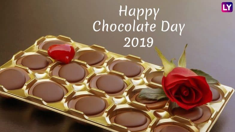 Chocolate Day 2019 Images & HD Wallpapers for Free Download Online: Wish Happy Chocolate Day With Sweet GIF Greetings & WhatsApp Sticker Messages During Valentine Week Chocolate Day 2019 Images & HD Wallpapers for Free Download Online: Wish Happy Chocolate Day With Sweet GIF Greetings & WhatsApp Sticker Messages During Valentine Week